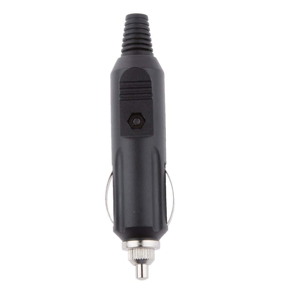 Sparkel 12V Car Cigarette Lighter Power Connection Cigaret Socket Male Adapter with 20A Fuse