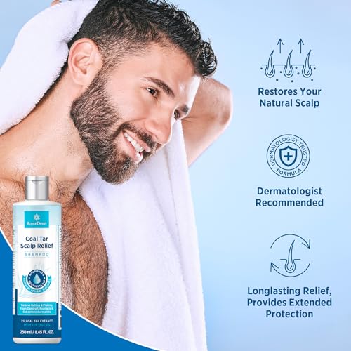 Roycederm COAL TAR DANDRUFF SHAMPOO Medicated Psoriasis Shampoo: 2% Coal Tar Extract Gel thumb #3