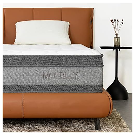 Queen Mattress, MOLBLLY 12 Inch Cooling-Gel Memory Foam and Individually Pocket Innerspring Hybrid Mattress, Queen Bed Mattress in a Box, CertiPUR-US Certified,60”*80”, Medium Firm Queen Size Mattress