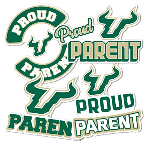 Desert Cactus University of South Florida Sticker USF Bulls Vinyl Decal Laptop Water Bottle Car Scrapbook (Proud Parent Sheet)