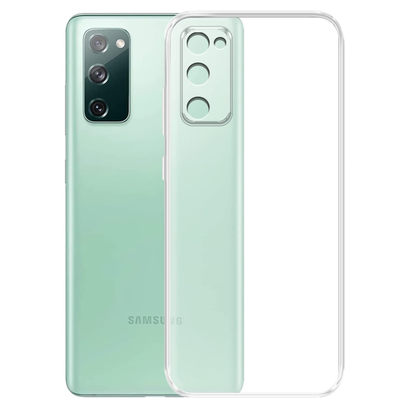 Solimo Back Cover Case for Samsung Galaxy S20 Fe 5G | Compatible for Samsung Galaxy S20 Fe 5G Back Cover Case | 360 Degree Protection | Soft and Flexible (TPU | Transparent) (B08MC3S469) Amazon Price History, Amazon Price Tracker