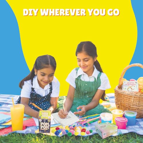 Image of Kalakaram Mini DIY Paper Cup Making Craft Kit | DIY on the go | Perfect for Gifting | Birthday Gifting | Return Gift for Parties | Kids Aged 4,5,6,7