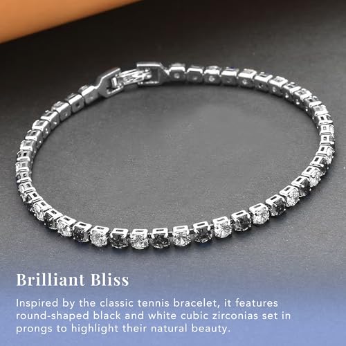Tennis Bracelets for Women Trendy - Cubic Zirconia Bracelet for Women - Dainty Cute Fashion Womens Bracelets CZ Jewelry - 8" Inches4