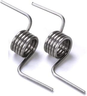 Yjin store 2Pcs/lot Refrigerator Door Spring Accessories 5 Coils Baffle Strong 1.3mm Torsion Spring