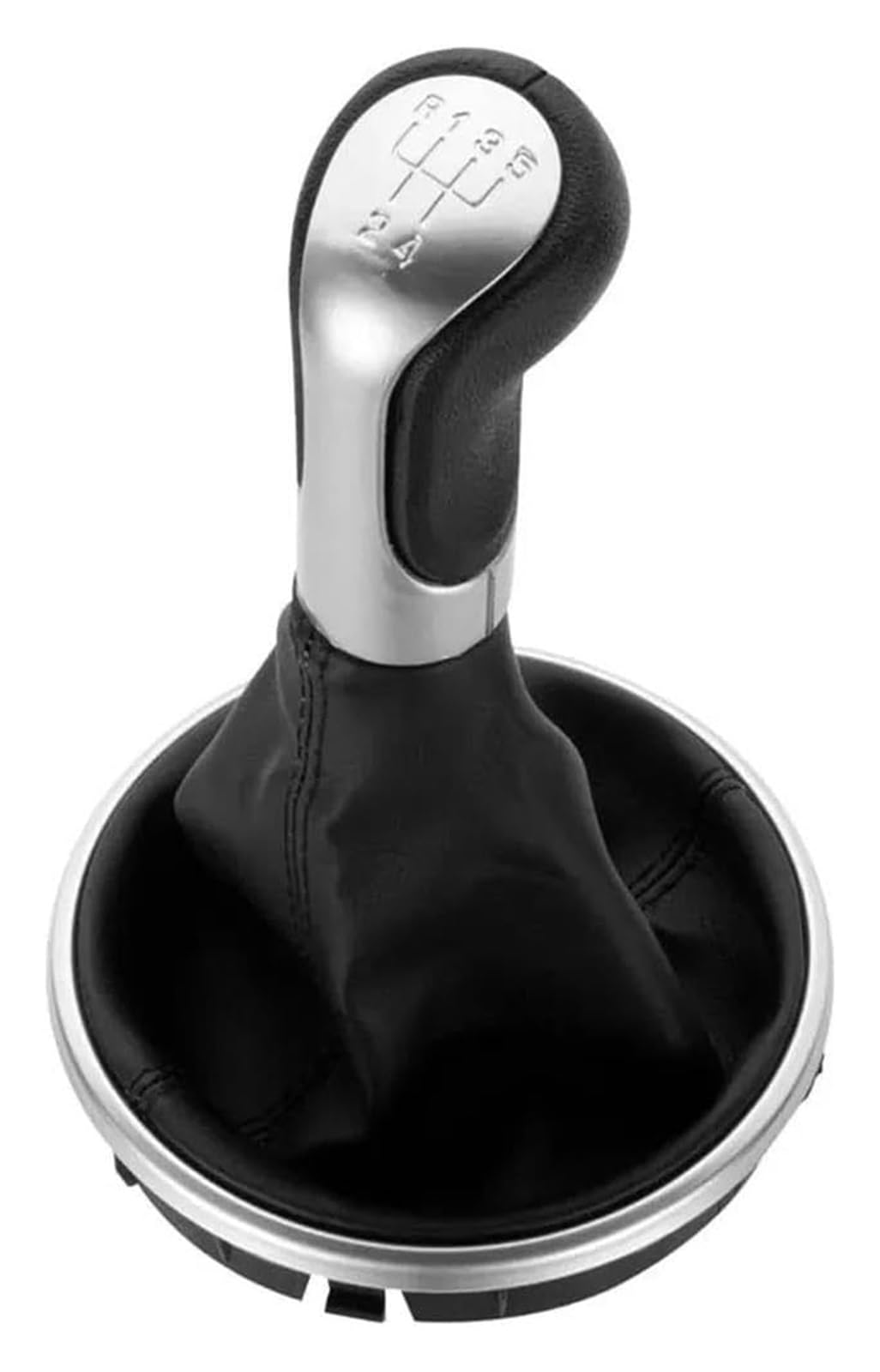TRASH BIN Car Gear Shift Knob for Skoda for Fabia MK2 for Roomster 5J0711113F Gear Shift Knob Lever Leather Gaiter