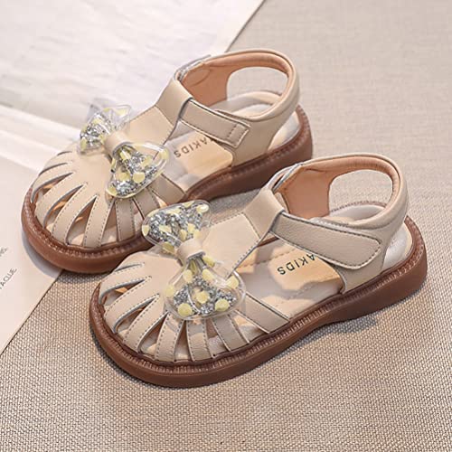 Girls Sandals Closed-Toe T Strap Flats Dress Summer Shoes3
