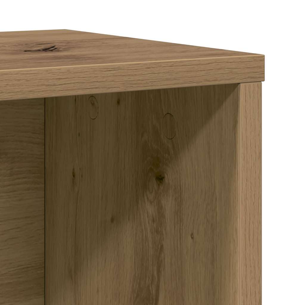 Generisch Bücherregal Artisan-Eiche 60x24x101,5 cm Holzwerkstoff,Möbel,Regalsysteme,Bücherregale Bücherschränke-860399