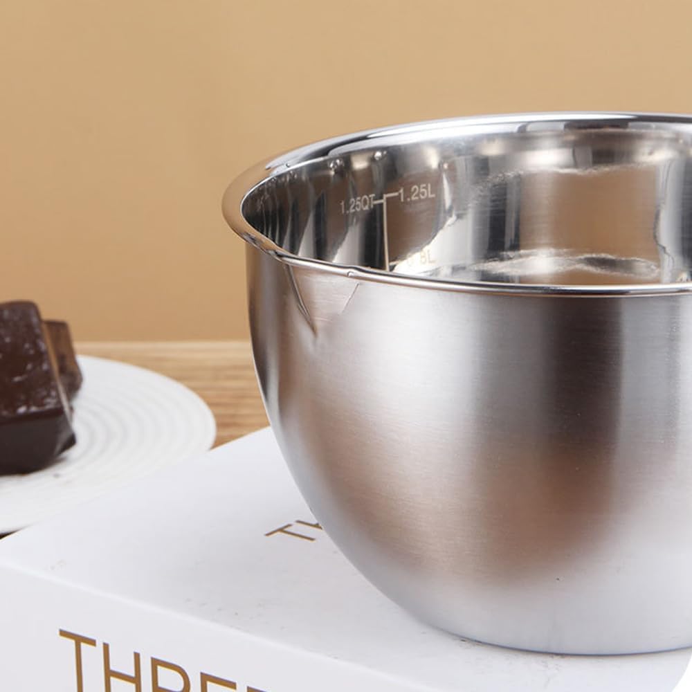 Double Boiler Pot Set, 304 Stainless Steel Melting Pot for Chocolate, Butter, Wax, Candy, Candle, Soap (2.5L (84.5 oz))