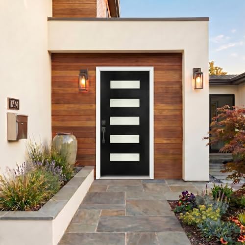 Modern Pinnacle 5-Lite front entry door image