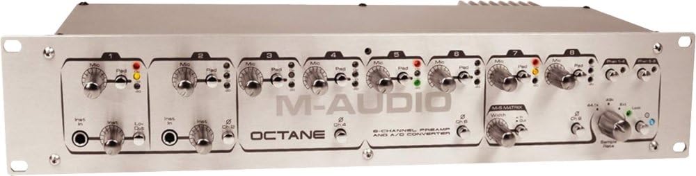 Amazon.com: M-Audio Octane 8 Channel Preamp : Musical Instruments