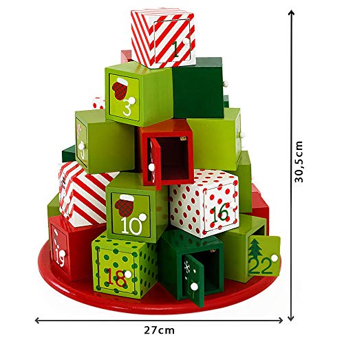 Adventskalender zum Befüllen von Deuba Spielwerk