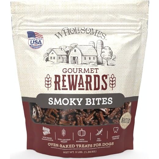 Sportmix Wholesomes Gourmet Rewards Dog Treats (Smoky Bites / 3 lb)