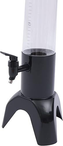 Miniatura 2 de SNKOURIN Dispensador de bebidas en torre de cerveza, dispensador de bebidas de 3L102 onzas con tubo de hielo extraíble, dispensador de torre de