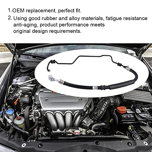 Wmphe Compatible With Power Steering Pressure Hose Assembly Honda Odyssey V6 3.5L 1999 2000 2001 2002 2003 2004, Replace Oem 53713S0Xa01 53713S0Xa02 3401212 #TOP4