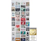 GOODS+GADGETS Cortina Fotos XXL 40 Bolsillos PVC - Imagen del producto