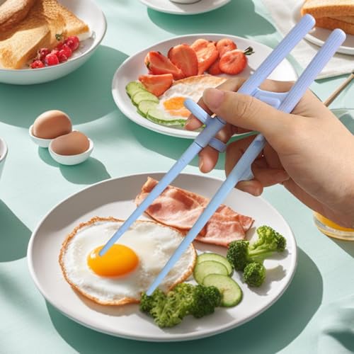 Kit de utensilios reutilizables y palillos de entrenamiento para adultos 5