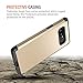 Note 8 Case, Trianium Protanium Galaxy Note 8 Case Heavy Duty Case with GXD Impact Gel (Gold) Extreme Protection Shock-Absorption Tri-Layer Reinforced Protective Hard Cover