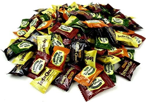 Bali's Best Coffee & Tea Candies 6-Flavor Variety: One 2 Lb Assorted Bag Of Coffee, Espresso, Latte, Green Tea Latte, Citrus Green Tea, And Classic Iced Tea In A Blacktie Box #TOP2