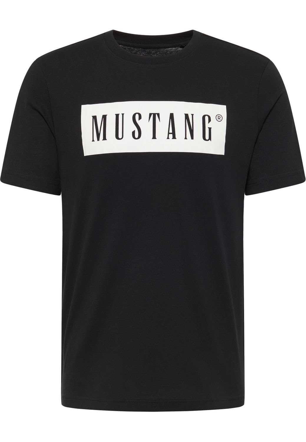 MUSTANG Men's Regular T-Shirt, Black 4142, S