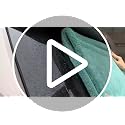 Image of 1200 GSM Microfiber Car Cleaning Cloth - Grey, Twisted Loop, Edgeless, Plush Pile Towel for Car Wash, Drying & Auto Detailing (Grey /Green)