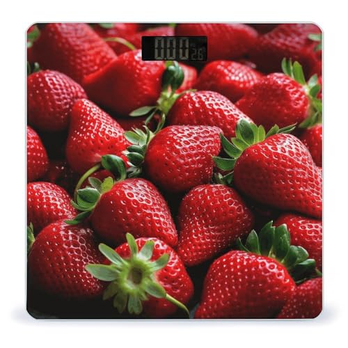 Báscula Digital para Baño con Pantalla LCD Brillante