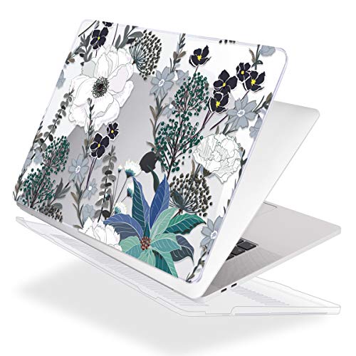 Mektron Newest For Macbook Air 13 Inch Case 2020 2019 2018 A2337 M1 A2179 A1932 With Retina Display,Plastic Hard Shell,Keyboard Cover,Screen Protector & Dust Plug, Retro Florals #TOP2