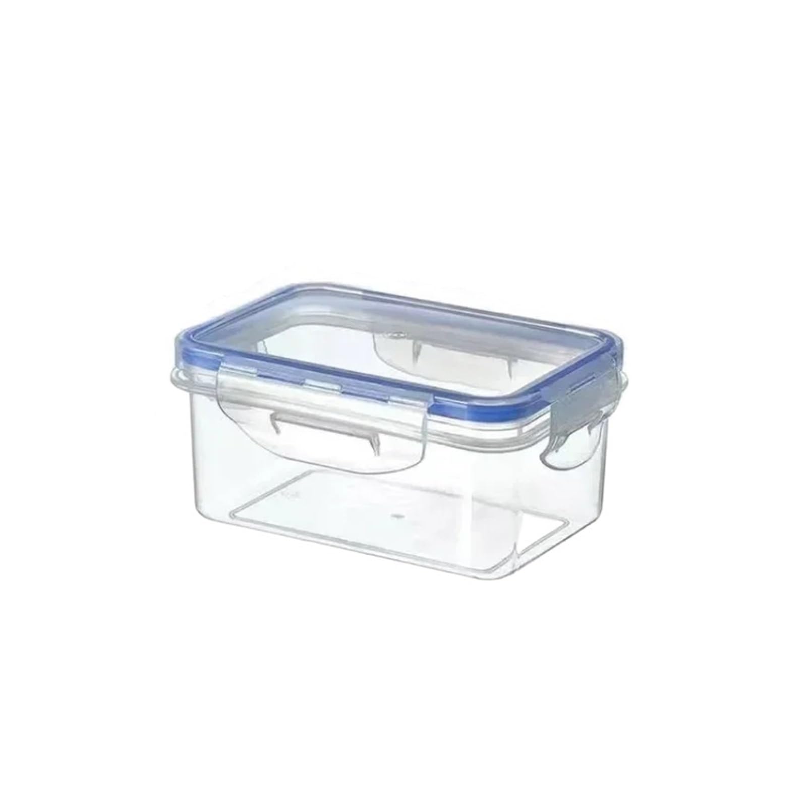 WZPTLKIBAD Rectangular Plastic Storage Box with Lid, Microwave Safe