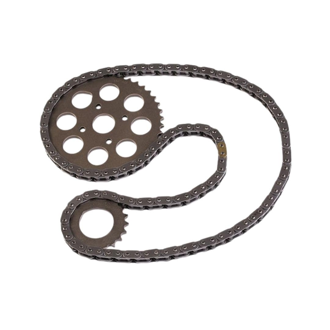 Kit Catena Distribuzione Compatibile con Fiat Punto 1.3 Multijet con Pompa e Cinghia Servizi