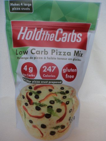 Low Carb Pizza Crust Mix, Very Low Calorie, Gluten Free, No Added Sugar, No Sweeteners, No Preservatives, Made In Canada - Makes One Large 12" Low Carb Pizzas #TOP4