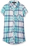 Derek Heart Big Girls' Short Sleeve Button Down Top with Pockets