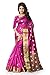 Shopaholic Women's Kanjivaram Silk Designer Saree Free Size Multi