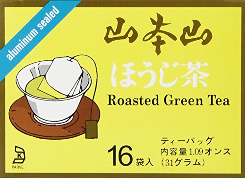 Ujinotsuyu Hojicha (Hoji Cha) Roasted Green Tea (25 Tea Bags, 1.78 Oz) #TOP1