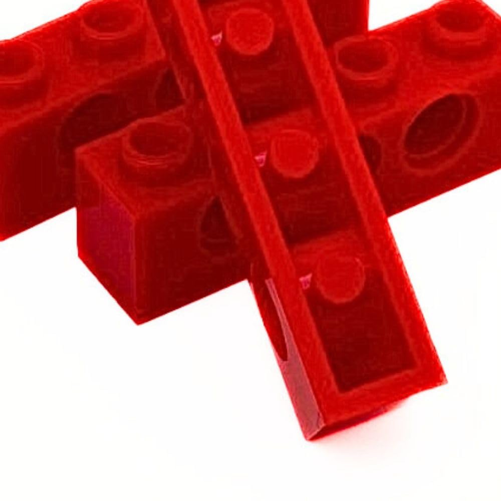 Yellow Tommy Technic Brick 1 x 4 with Holes | Part 3701 | Compatible with Standard Building Blocks & Lego-Kits, Power Functions (Pack of 20) - Image 7 thumbnail