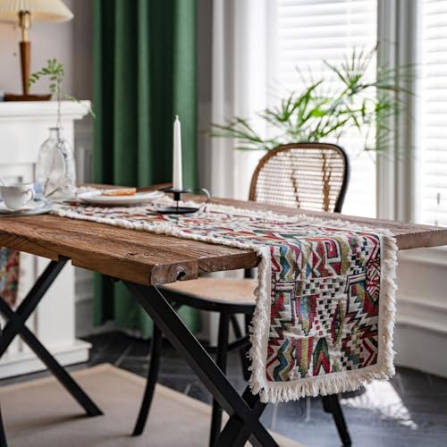 Camino de mesa bohemio geométrico ideal para regalar y decorar eventos únicos 5