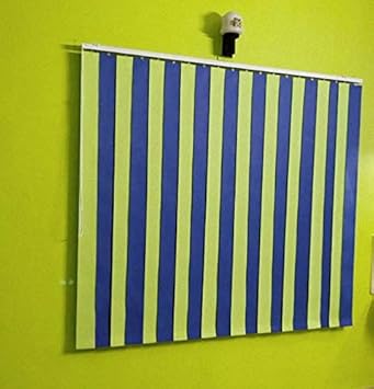 MSR 116 Vertical Blinds/Curtains and Shades for Home Furnishing(Balcony,Kitchen,Bedroom,Bathroom etc) Mixed Colour(Customisable) (3ft(W)  4ft(Ht))