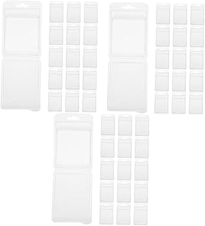Veemoon 60pcs Wax Melt Molds Candle Molds Bulk Packaging Cube Easy Storage Access for Candle Making Soap Crafting