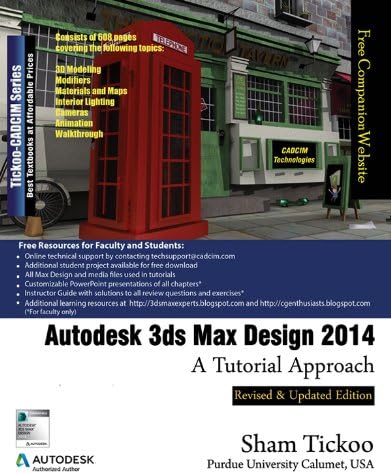 Autodesk 3ds Max Design 2014: A Tutorial Approach