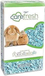 Carefresh blaues Naturpapier Kleintierstreu 23L