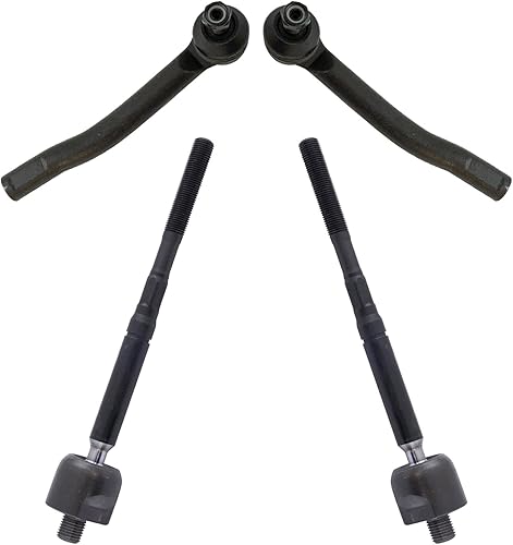 Miniatura 20 de TRQ Juego de varillas de acoplamiento delanteras interiores y exteriores, 4 piezas, compatibles con Toyota C-HR 2018-2021