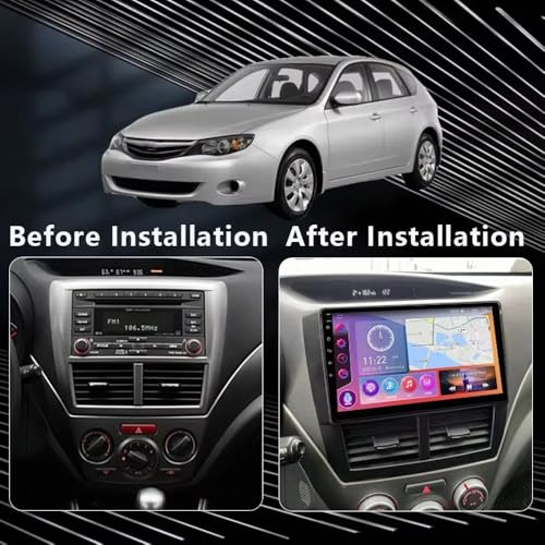 Pantalla multimedia 2 DIN para Subaru Forester con Siri y Bluetooth manos libres 2