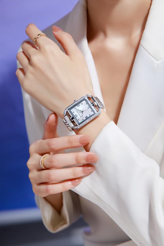 Image of Giordano Analog Watch for Women- Stylish Dial with Crystal Accents, Metal Strap, Quartz Movement - Elegant Accessory for Special Occasions - GZ-60108
