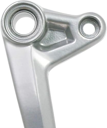 Miniatura 10 de Worldmotop - Palanca de palanca de cambios de aluminio compatible con Ducati Monster 696 796 821 1100S 1200S (negro)