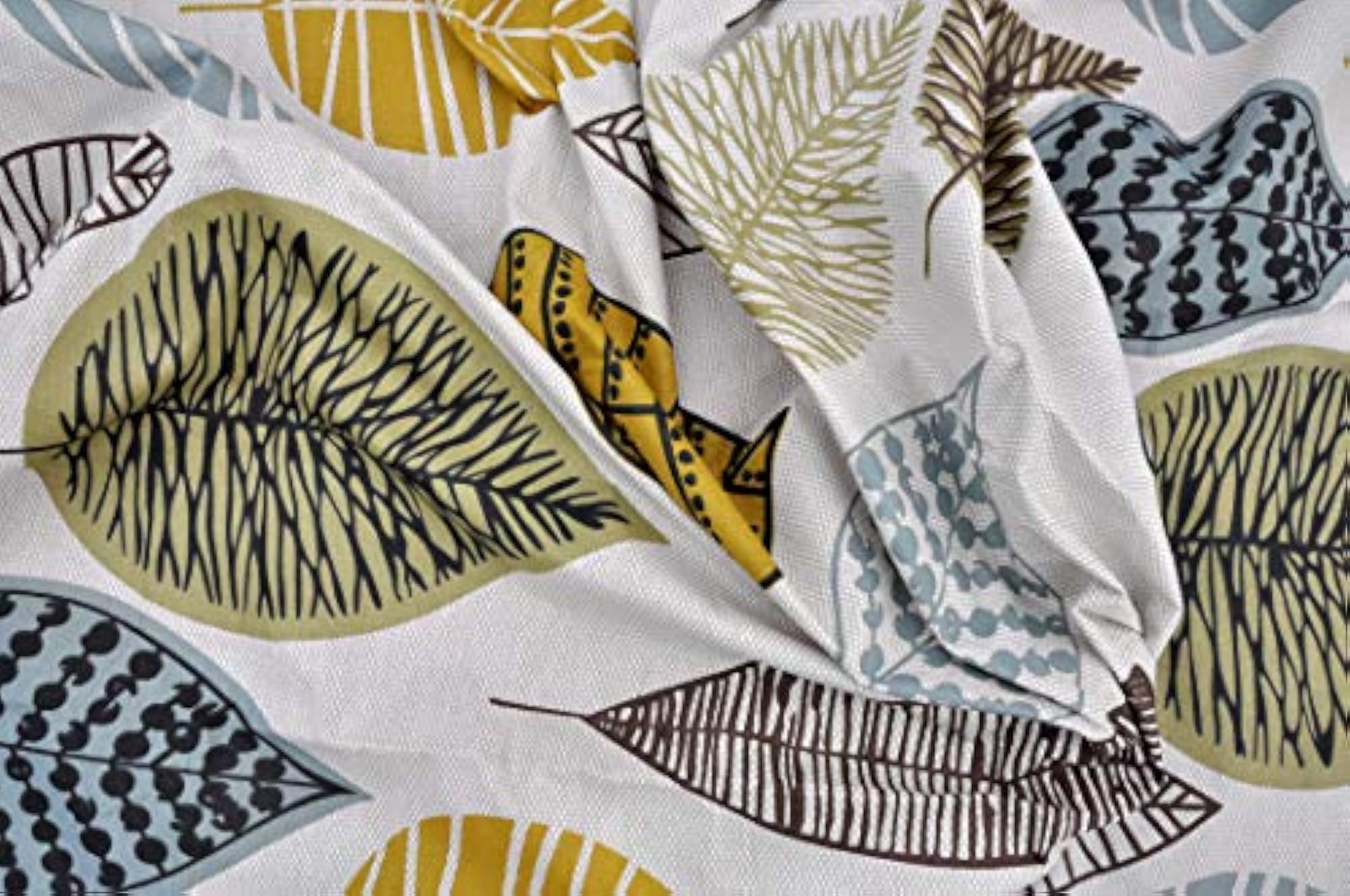 144 TC Cotton Bedsheet for Double Bed, Beige Green Blue