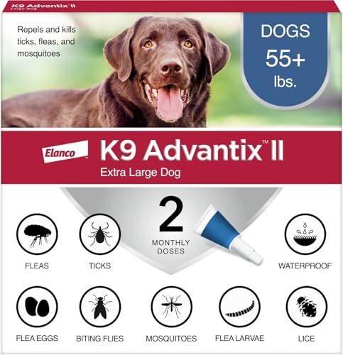 K9 Advantix II XL Dog Vet-Recommended Flea, Tick...