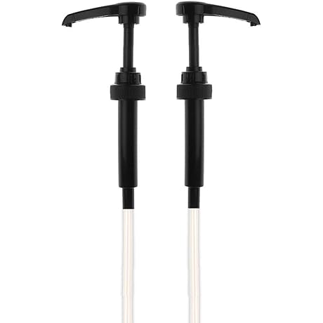 Black Coffee Syrup Pump (2 Pack) for 750ml Bottles