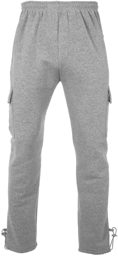 AKsit Mens Fashion Fleece Running Sweatpants Big Size Wild Cargo Pant - Image 2