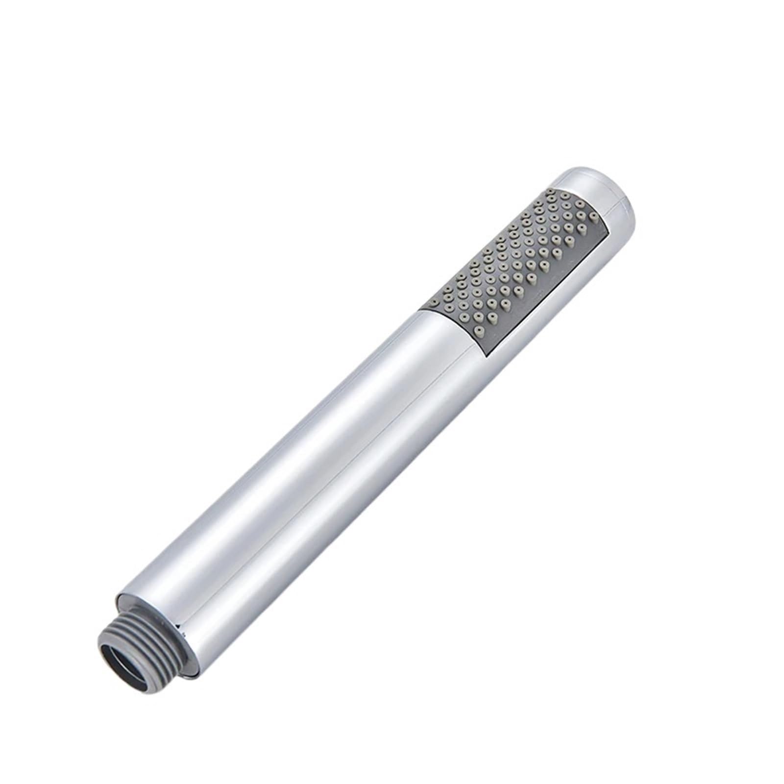 Mqfbnnp Chrome Polish Shower Head Shower Head Hand-Held Plastic Black Bathroom Rainfall Nozzle Aerator High Pressure Handheld(Chrome Polish)