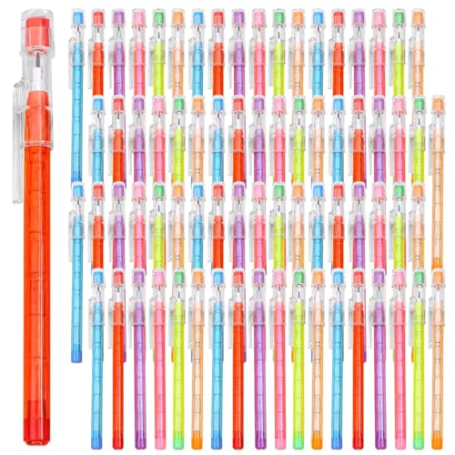 Crayon non aiguisant à 9 segments en lot de 120 pour classes