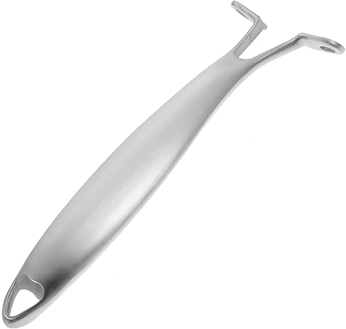 Miniatura 9 de Luxshiny Asa de cacerola de repuesto de acero inoxidable con mango de baquelita, mango de olla de baquelita, accesorios de utensilios de cocina para