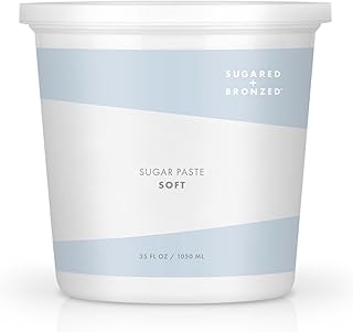 SUGARED + BRONZED Sugar Paste (Soft): For advanced skill level only. Ideal for fine/soft hair on legs, arms, and/or face.